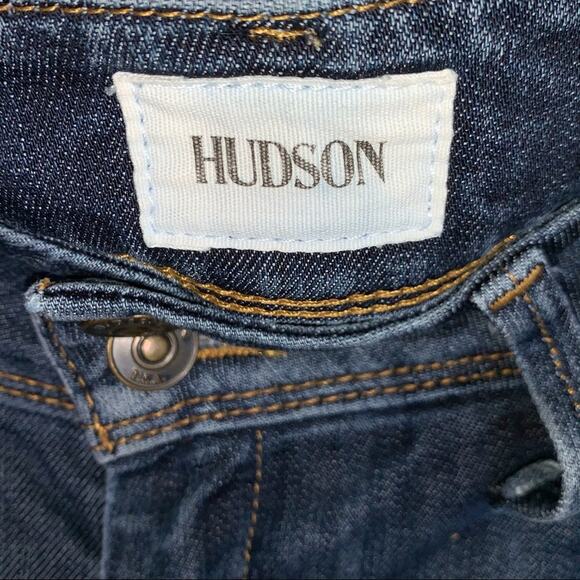 Hudson medium wash low rise five pocket skinny jeans size 26 - Picture 3 of 6